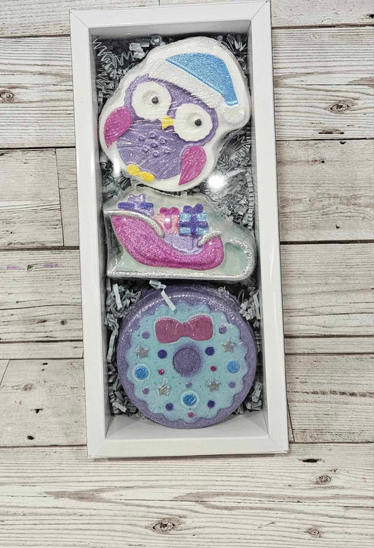 Christmas Bath Bomb Gift Set