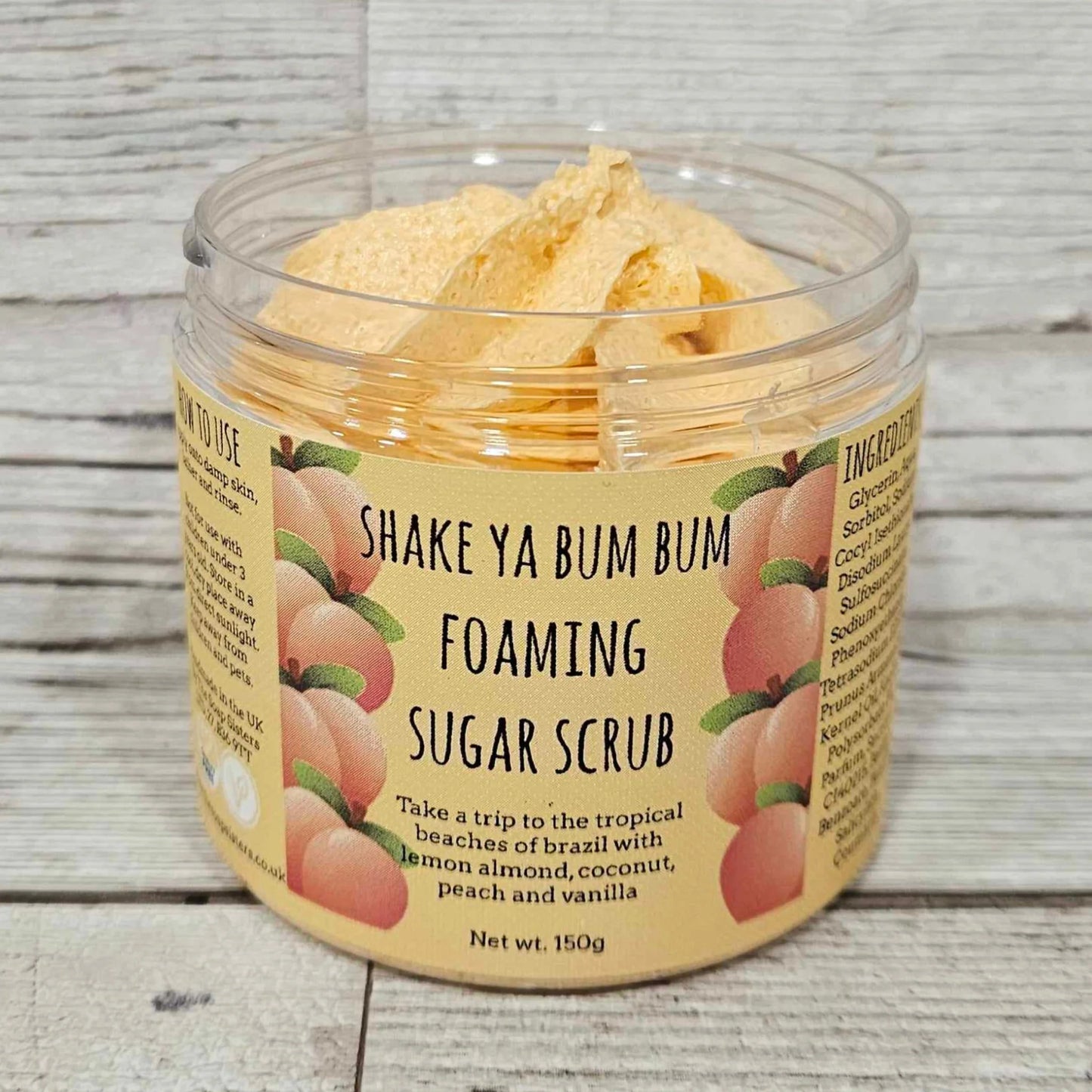 Foaming Body Sugar Scrub-150g