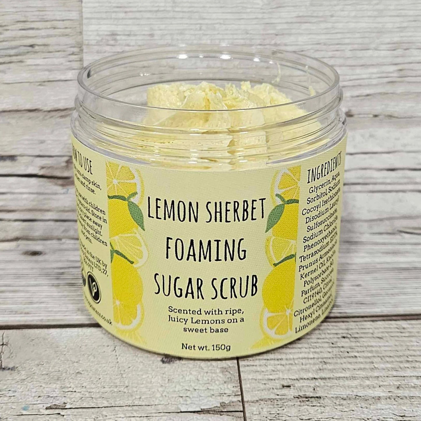 Foaming Body Sugar Scrub-150g