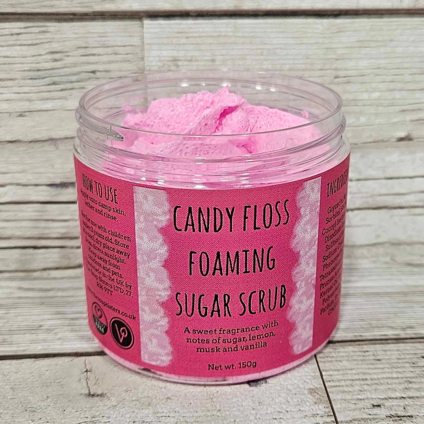 Foaming Body Sugar Scrub-150g