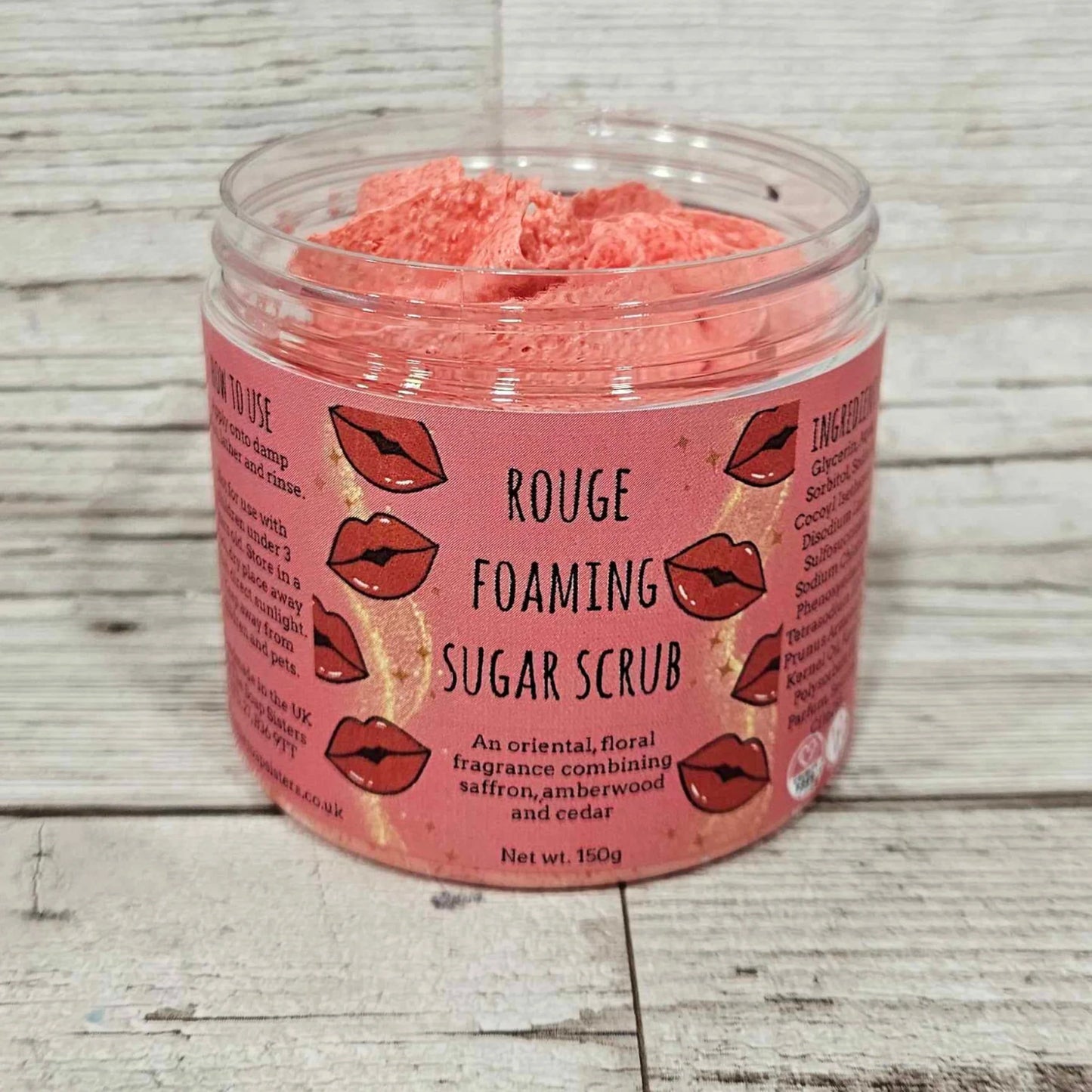 Foaming Body Sugar Scrub-150g
