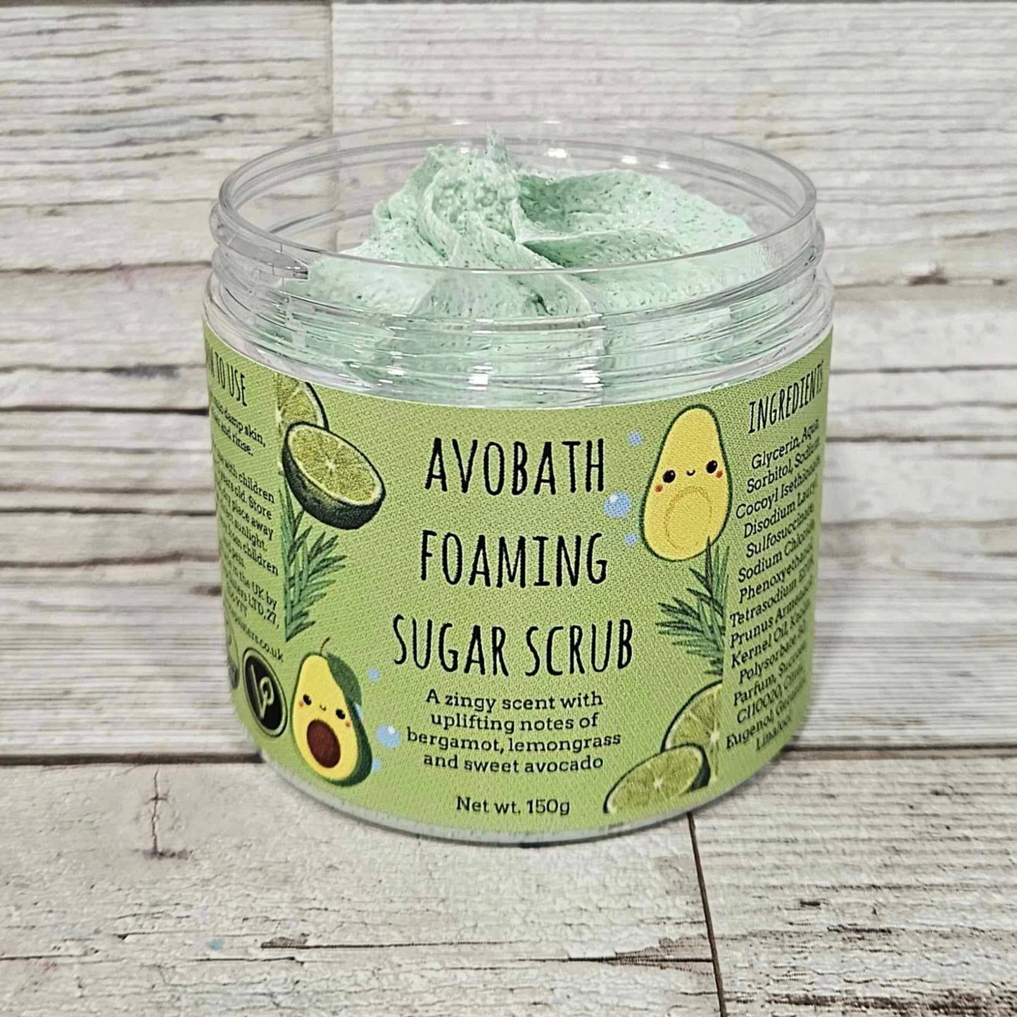 Foaming Body Sugar Scrub-150g