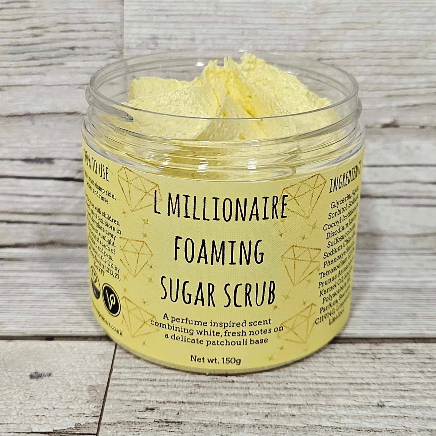 Foaming Body Sugar Scrub-150g