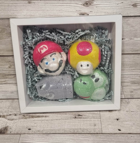 Mario Bath Bomb Gift Set