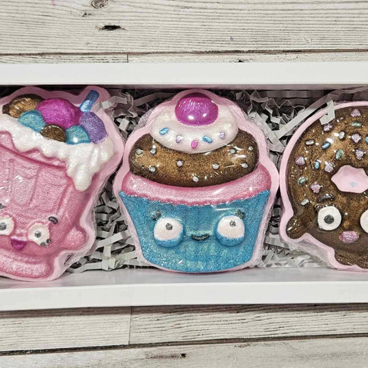 Kawaii Sweet Treats Bath Bomb Gift Set