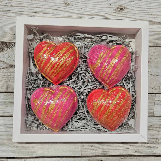 With Love Set of 4 Bath Bombs
