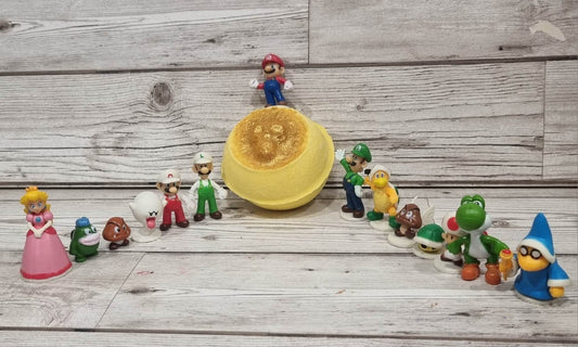 Mario Toy Bath Bomb